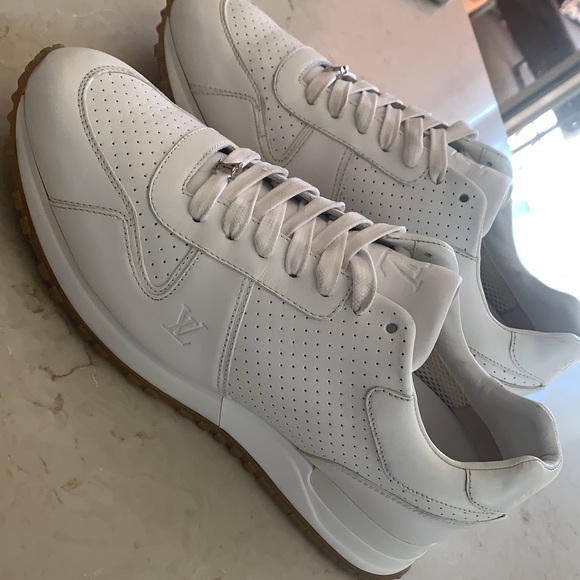 Louis Vuitton x Supreme Run Away Sneaker in White Gum main image 6